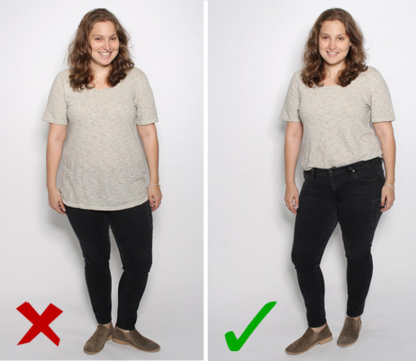 Dicas simples de moda para garotas baixinhas e gordinhas - Pitt Jeans
